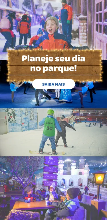 Planeje seu dia no parque
